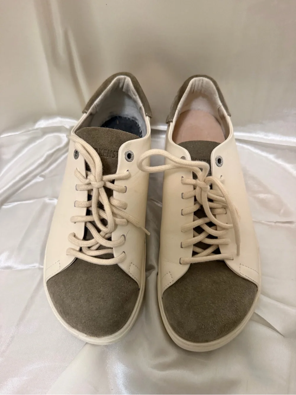 Birkenstock Bend Low Leather Suede Sneakers EU 39 US 8-8.5 Missing One Insole